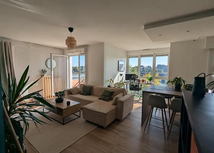 T2 Avec Superbe Vue Sur La Loire - Parking Nantes