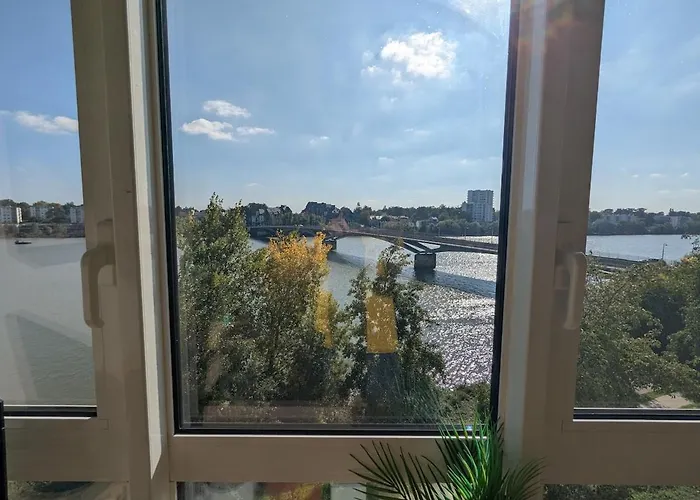 T2 Avec Superbe Vue Sur La Loire - Parking Apartman Nantes